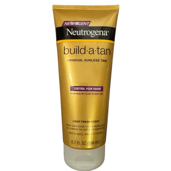 Neutrogena Other - Neutrogena Build-A-Tan Gradual Sunless Tan From Healthy Glow to Deep Tan 6.7 Fl